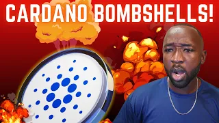 Cardano Bombshells! Ecosystem EXPLODING With Growth!