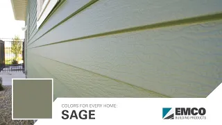 Sage: Exterior Color - EMCO Building Products