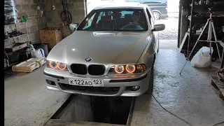 BMW E39 M57 установка мотора с разборки !!! Поехал 230 км/ч