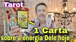 1 Carta sobre ele hoje ! Qual a energia dele hoje em relação a você ?Como ele está em relação a mim