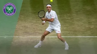 Roger Federer vs Matteo Berrettini Wimbledon 2019 Fourth Round Highlights