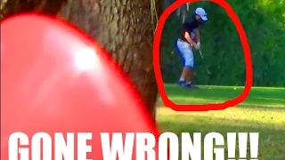 INSANE GOLFER ATTACKS KID! PRANK GONE WRONG!! Ghillie Suit Golf Course Air Horn | JOOGSQUAD PPJT