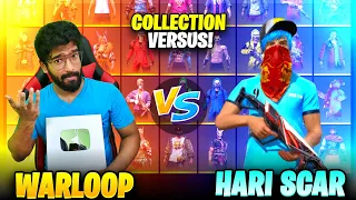 💥 Warloop Vs Hariscar 💥 Srm Gaming 💥 Collection Versus Funny Video 🤣 // FreeFire