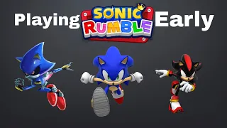 Lets play #sonicrumble early #sonic #gaming