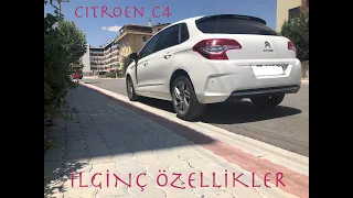 Citroen C4 ilginç özellikler (+BONUS) #mildlyinteresting