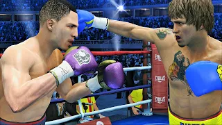 Teofimo Lopez vs Edwin Valero Full Fight - Fight Night Champion Simulation