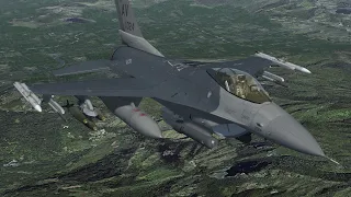 Falcon BMS 4.36:  Popup Fun in Balkans