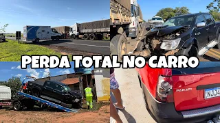 SOFREMOS UM ACIDENTE DE CARRO E SOBREVIVI | Obrigada Deus pelo livramento 🙏🏻😭