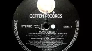 Wang Chung -  Everybody Have Fun Tonight (12" Inch Version Especial)