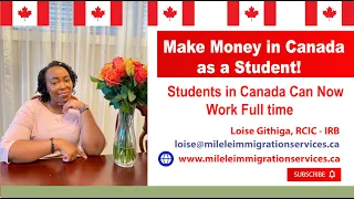 Work Full Time As A Students In Canada | Truth About Working In Canada As A Student!