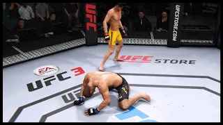 Bruce Lee vs. Shogun Rua (EA Sports UFC 3) - CPU vs. CPU