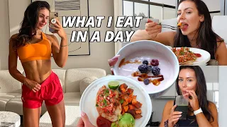 WHAT I EAT IN A DAY | High Protein, Healthy & Easy Meals