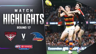 Essendon v Adelaide Crows Highlights | Round 17, 2023 | AFL