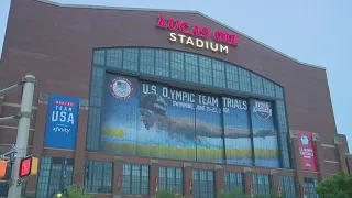 Organizers with Olympic Swim Trials to unveil pools inside Lucas Oil Stadium Wednesday