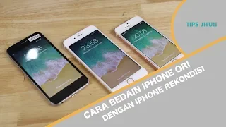 Tips JITU Bedain iPhone ORI vs iPhone Rekondisi