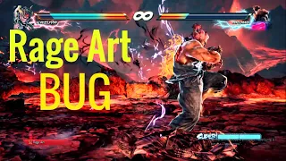 Shin Akuma Rage Art BUG in Tekken 7