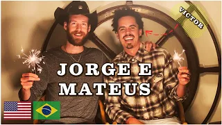 Cantor Americano Apaixonado por Sertanejo É Apresentado à Jorge e Mateus