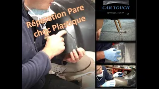 Réparation pare choc en plastique