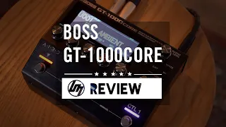 BOSS GT-1000 CORE Review - How Does It Compare to HX Stomp? | Better Music