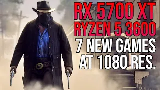 RX 5700 XT + RYZEN 5 3600 | 7 GAMES at 1080p