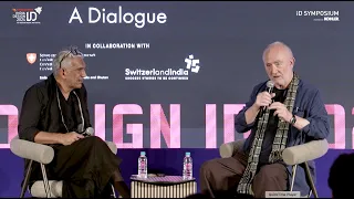 ID Symposium | Peter Zumthor in conversation with Bijoy Jain | India Design ID 2024