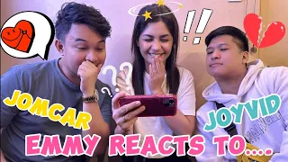 KINILIG KAMI! LIVE REACTION WITH JOMAR AND DAVID