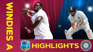 West Indies A vs India A - Match Highlights | 2nd Test - Day 1 | India A Tour of West Indies