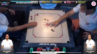 CARROM |  MOHD. GHUFRAN (MUMBAI) VS RIYAZ AKBARALI (MUMBAI) | FINAL (MS)