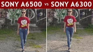 Sony A6300 vs. Sony A6500 Stabilisation Review | Handheld, Vlogging, Gimbal