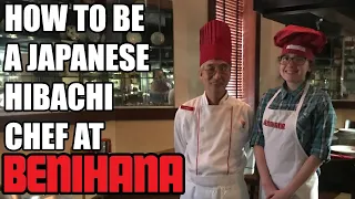How to Become a Hibachi Chef at Japanese Restaraunt Benihana!