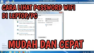 Cara Melihat Kata Sandi Wifi Yang Sudah Terhubung Di Laptop