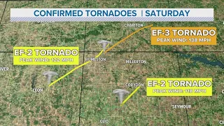 Iowa tornado aftermath: 7 total fatalities, storm reports from Winterset and Pleasant Hill