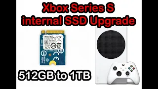 Xbox Series S internal M.2 SSD Upgrade | 512GB to 1TB