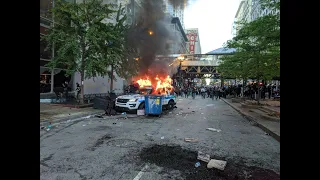 Riots Looting Nike Store City of Chicago May 30 ,2020