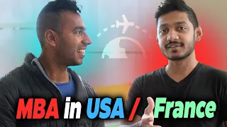 Think Before Doing MBA in India! MBA vs MIM! 🇮🇳🇺🇸🇫🇷 Ft. Harsh Karania