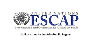 Policy Issues for the Asia-Pacific Region (Country Statements) - Thursday Session