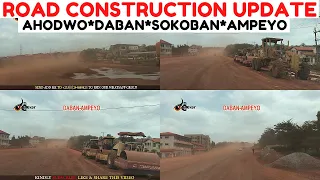 New Update: AHODWO-DABAN-SOKOBAN Dual Carriage Road Construction Update in Kumasi, Ghana.