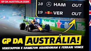 GP DA AUSTRÁLIA: FOGO TIRA VERSTAPPEN, HAMILTON ABANDONA E FERRARI DOMINA | FÓRMULA 1 | GPEMCASA+