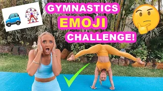 ACRO GYMNASTICS EMOJI CHALLENGE!!!