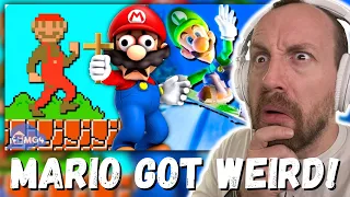MARIO GOT WEIRD! SMG4: Weird Mario Games Be Like... (REACTON!)