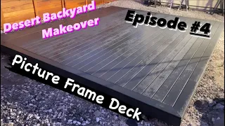 How to Install a Picture Frame Deck using Trex Composite Decking - DIY - Ep. 4