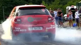 Rally Cars Launch Control Accelerations - Ronde di Brescia 2012