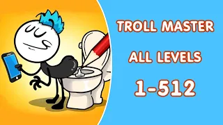 troll master - draw one part DOP All Levels  1 - 512 Solution or Walkthrough