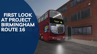 Project Birmingham|Roblox|Route 16|Public Beta|Volvo Gemini One B7TL