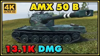 World of Tanks | AMX 50 B - 4 Kills - 13,1K Damage Gameplay