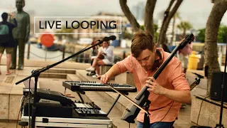 Live Looping Street Performance by Reinhardt Buhr (Everse 8 Speaker)