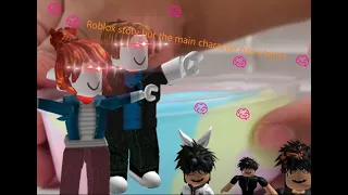 Roblox story but the main character has a brain