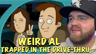 Perfect R Kelly Impersonation 🤣| "Weird Al" Yankovic - Trapped In The Drive-Thru (REACTION)