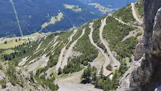 Tour Kaunertaler Gletscher, Ofen, Bernina, Stilfser, Timmelsjoch, Südtirol, Motorrad