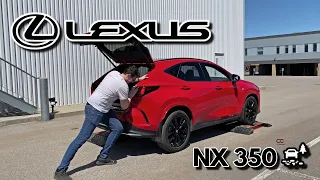 Lexus NX 350 AWD Roller and Slip test | Just like the RAV4... not the best!